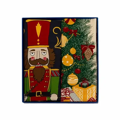 Tea towel - Christmas Melody Tea Towel Gift Set - BEAUVILLÉ