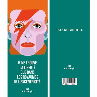 Cadeaux - Marque-page Geo David avec phrase en français - KALIDOSKOPIO