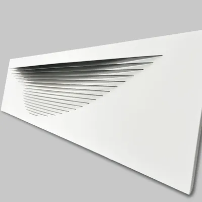 Sculptures, statuettes et miniatures - Sculpture murale PD01 Charcoal-White - ANTOINE F.