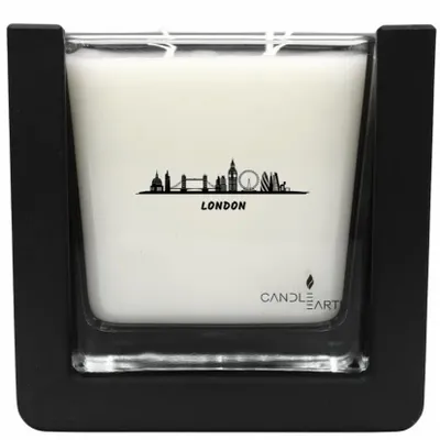 Objets de décoration - Bougie surprise parfumée - Villes - Londres - 235 gr de cire végan - BOUGIES CANDLEARTH
