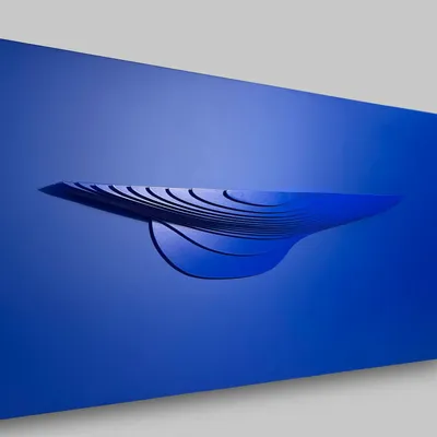 Sculptures, statuettes and miniatures - DE 02 Ultrablue-Ultrablue - ANTOINE F.