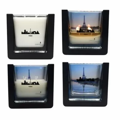 Design objects - Scented surprise candle - Cities - Paris 235g vegan wax - BOUGIES CANDLEARTH