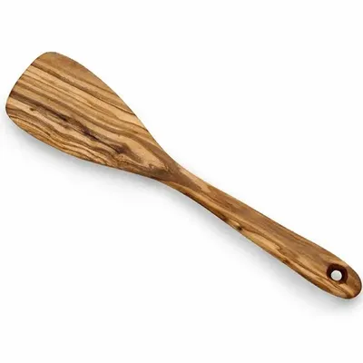 Ustensiles de cuisine - Ustensile Spatule Simple en Bois d'olivier - TREESANI FRANCE