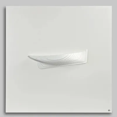 Sculptures, statuettes et miniatures - Sculpture murale SU 01 White-White - ANTOINE F.