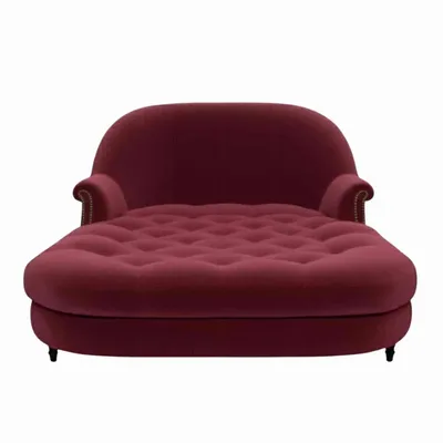 Fauteuils pour collectivités - Victoria XL Origins Bordeaux| Chaise longue - CREARTE COLLECTIONS