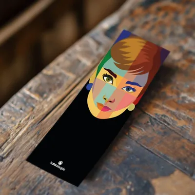 Gifts - Geo Audrey Bookmark with French phrase - KALIDOSKOPIO