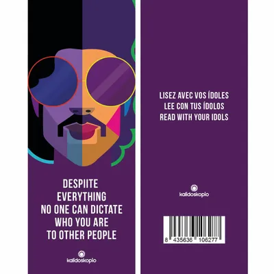Cadeaux - Marque-page Geo Prince avec phrase en anglais - KALIDOSKOPIO
