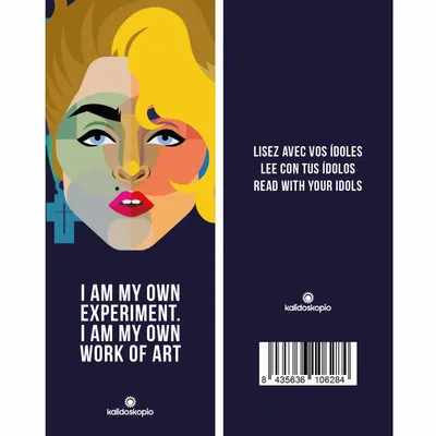 Gifts - Geo Madonna Bookmark with English phrase - KALIDOSKOPIO