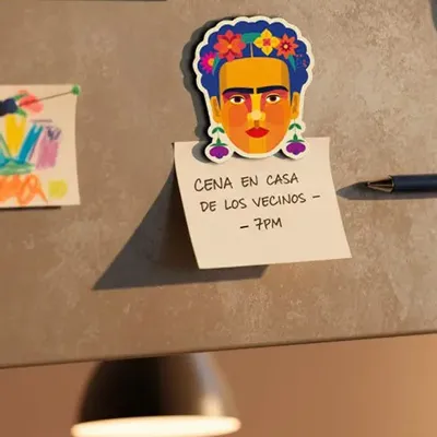 Gifts - Geo Flower Magnet - KALIDOSKOPIO