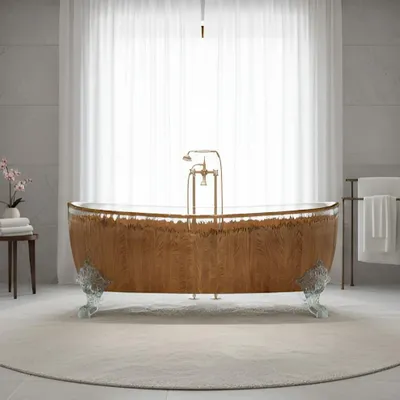 Bathtubs - COULÉE bathtub - SÈVE COLLECTION - MEUBLES THOURET