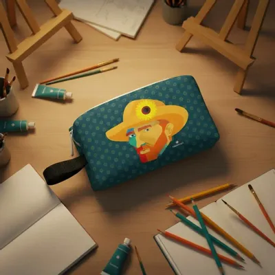 Bags and totes - Geo Van Gogh Case - KALIDOSKOPIO