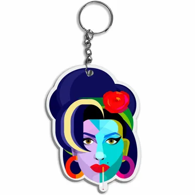 Gifts - Geo Amy Keyring - KALIDOSKOPIO