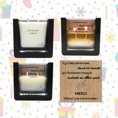 Bougies - Cadeau 🎁 Amie 3 - BOUGIES CANDLEARTH