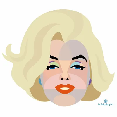 Prêt-à-porter - T-shirt noir Marilyn - KALIDOSKOPIO