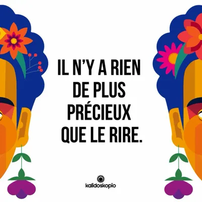 Tasses et mugs - Mug Géo Fleurs en français - KALIDOSKOPIO