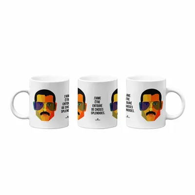 Tasses et mugs - Mug Geo Fredy en français - KALIDOSKOPIO