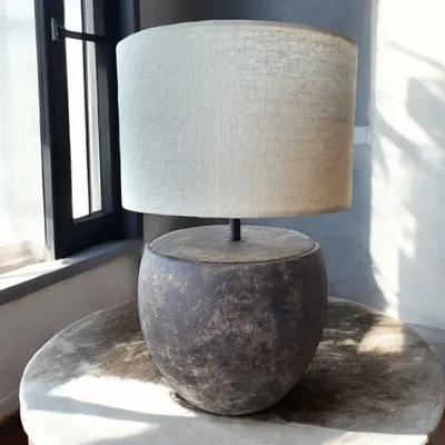 Lampes de table - Collection Terra - Lampe de table en terre cuite - ARTISAN BY MF