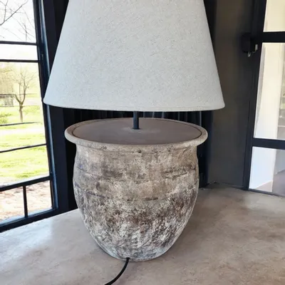 Lampes de table - Luz de Barro | Lampe de table en céramique - éclairage rustique - ARTISAN BY MF