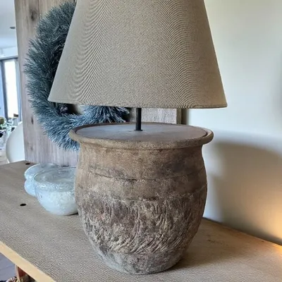 Lampes de table - Luz de Barro | Lampe de table en céramique - éclairage rustique - ARTISAN BY MF