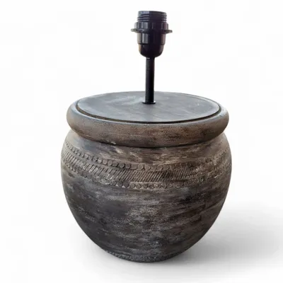 Lampes de table - Lampe de table en terre cuite N°LC37 - lampadaire en céramique - ARTISAN BY MF