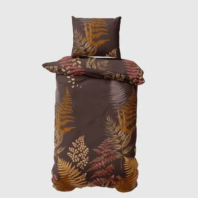 Bed linens - Single bed linen set, 100% Cotton Sateen, Dorado - DILIOS