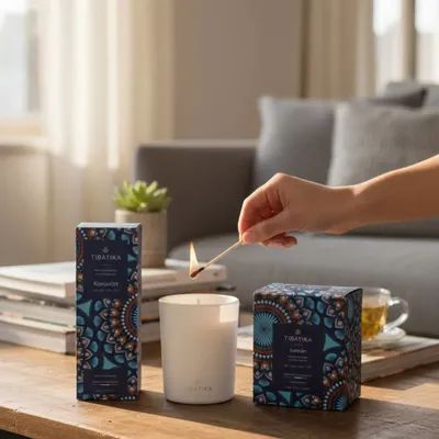 Gifts - Scented candle - KARAVAN - TIBATIKA