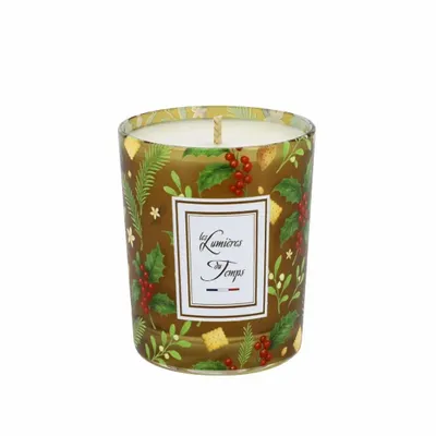 Bougies - Bougie Lumières d'Hiver 180 g Biscuits Enchantés - LES LUMIERES DU TEMPS