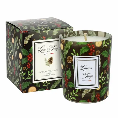 Bougies - Bougie Lumières d'Hiver 180 g Sapin - LES LUMIERES DU TEMPS