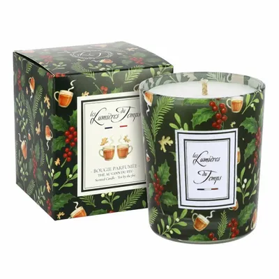 Candles - Winter Lights Candle 180g Fireside Tea - LES LUMIERES DU TEMPS