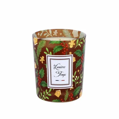 Candles - Winter Lights Candle 180g Gingerbread - LES LUMIERES DU TEMPS