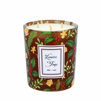 Candles - Winter Lights Candle 350g Gingerbread - LES LUMIERES DU TEMPS