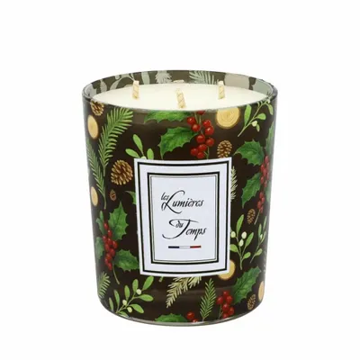 Bougies - Bougie Lumières d'Hiver 350 g Sapin - LES LUMIERES DU TEMPS