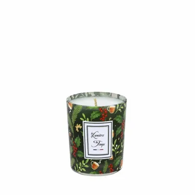 Bougies - Coffret Bougies Lumières d'Hiver 3x90g Thé au Coin du Feu - Biscuits Enchantés - Chocolat Chaud - LES LUMIERES DU TEMPS