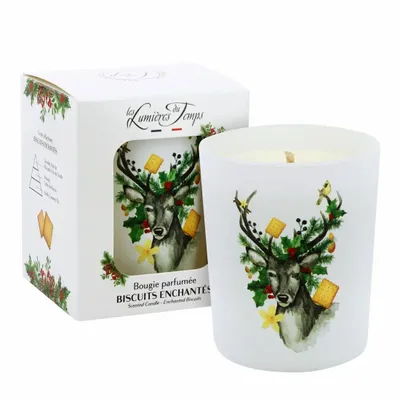 Bougies - Bougie Traditions Enchantées 180 g Biscuits Enchantés - LES LUMIERES DU TEMPS