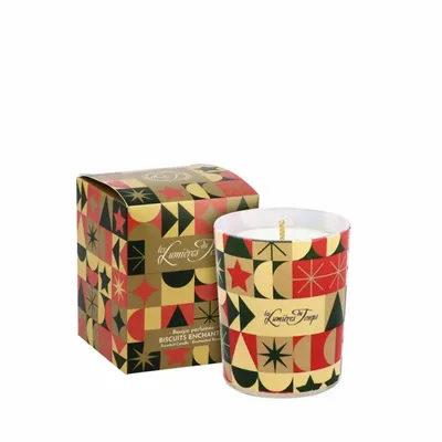 Bougies - Bougie Chromatik 90 g Biscuits Enchantés - LES LUMIERES DU TEMPS