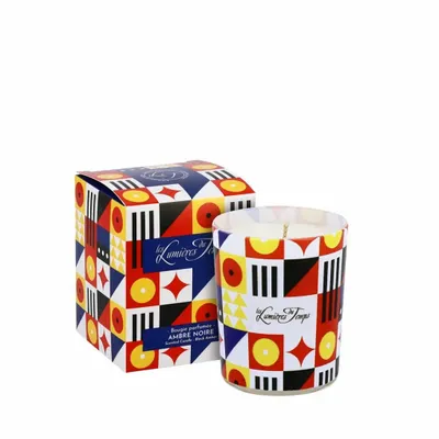 Candles - Chromatik Candle 90g Black Amber - LES LUMIERES DU TEMPS