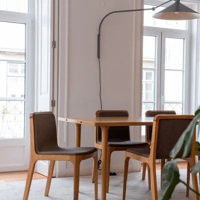 Dining Tables - CAST – Minimalist Extensible Dining Table in Ash Wood - MOR