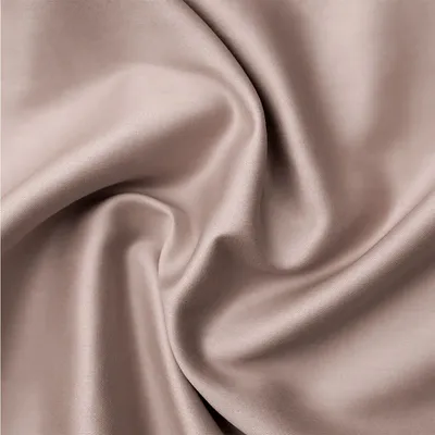 Linge de lit - Drap plat en satin, 150x260 cm, rose - DILIOS