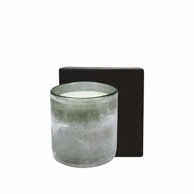 Bougies - Bougie Cassiopée Verte 430 g Poudre de Riz - LES LUMIERES DU TEMPS