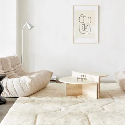 Bespoke carpets - Bespoke rug 'HONEYCOMB' - KNUUP