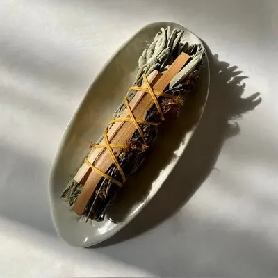 Everyday plates - Long porcelain dishes, unique pieces, French made - TOTEM NATURE