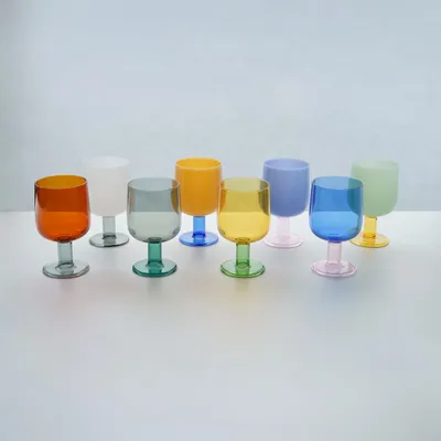 Accessoires pour le vin - TWO TONE WINE GLASS - AMABRO