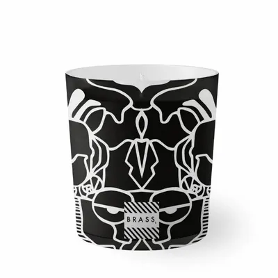 Candles - Black Misu Large Scented Candle - Design by BRASS - ARTDECORIS
