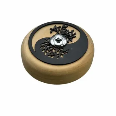 Doorbells - Ying Yang Metal Image Doorbell - LA FÉE SONNETTE