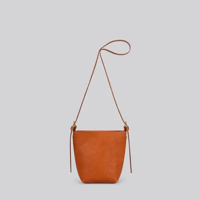 Bags and totes - Dino - Small leather crossbody bag in Grainy Tan - MIMI BERRY