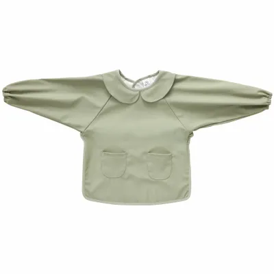 Children's mealtime - Bavoir-tablier col claudine tissu imperméable - BB&CO