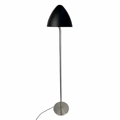 Lampadaires - Lampadaire OULU noir - acier brossé - DYBERG LARSEN