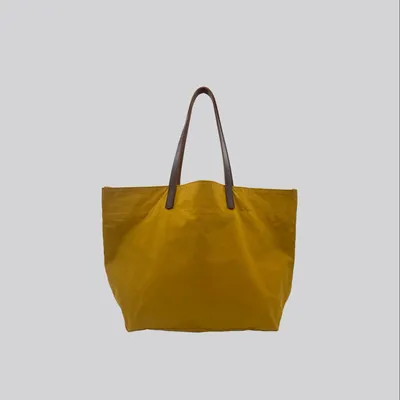 Bags and totes - Jenny Tote - Waxed Cotton Large Tote Bag in Light Green - MIMI BERRY