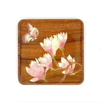 Ménagères - Plateau de service Cloisonné Harmony - GLAZARA