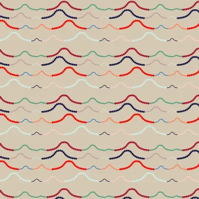 Design textile et surface - #665 – Horizon de Perles - DBPRINTS